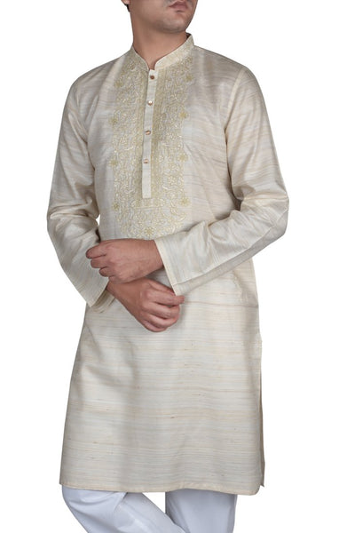 Men's Panjabi SPANISH WHITE