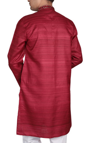 Men's Panjabi MILANO RED