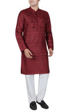 Men's Panjabi RED GOLD
