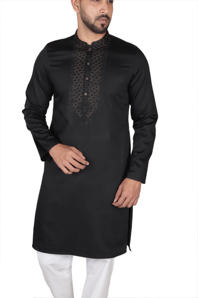 Men's Panjabi BLACK