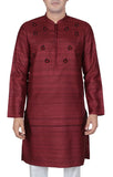 Men's Panjabi RED GOLD