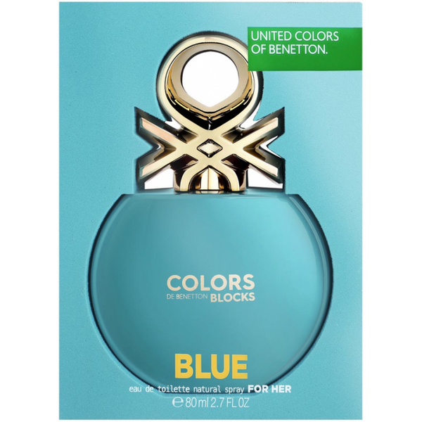 BENETTON COLORS BLUE COLLECTOR FOR HER EDT 80ML SPRAY