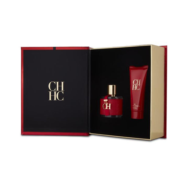 CAROLINA HERRERA CH CH WOMEN GIFT SET EDT 100ML+BODY LOTION 100ML