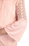 Lace Detail Junior Girls Knit Fashion Tops (10-15 Years Old)