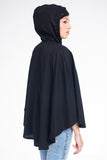 Hooded Button-Up Cape