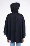 Hooded Button-Up Cape