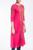 Women's Floral Embroidered Kurti