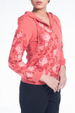 Floral Printed Hoodie