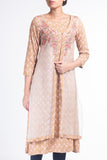 Printed With Embroidered Women's Ethnic Top
