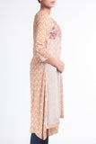 Printed With Embroidered Women's Ethnic Top