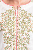 Women's Floral Embroidered Kurti