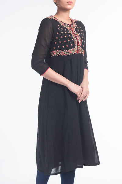 Embroidered Women's Ethnic Top