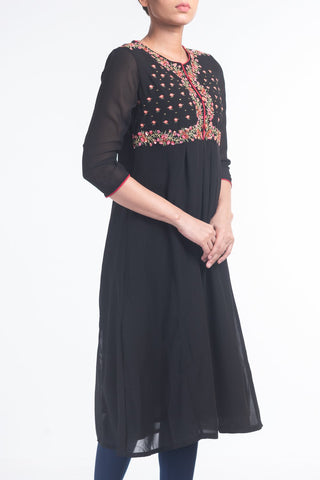 Embroidered Women's Ethnic Top