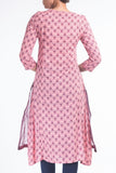 Printed With Embroidered Women's Ethnic Top
