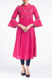 Women's Floral Embroidered Kurti