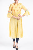 Women's Floral Embroidered Kurti