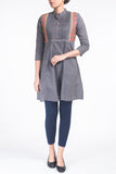 Printed With Embroidered Women's Ethnic Frock.