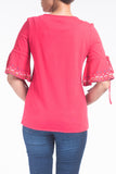 Women's Embroidered Tee Shirt