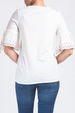 Women's Embroidered Tee Shirt