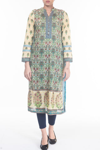 Women's Floral Digital Printed Kurti