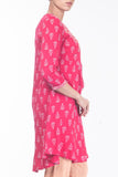 Printed With Embroidered Ethnic Frock.