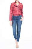 PU Leather Biker Jacket