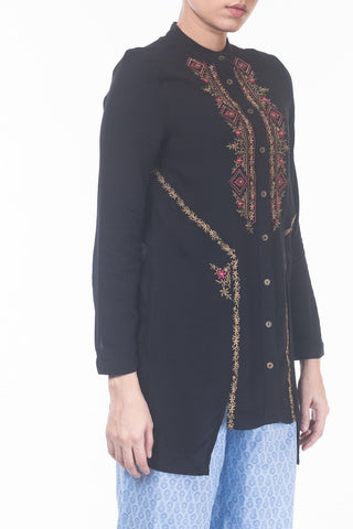 Embroidered Casual Shirt
