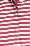 Reversible Stripe Zip-Up Hoodie