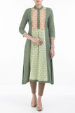 Printed With Embroidered Women's Ethnic Top