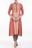 Printed With Embroidered Women's Ethnic Top