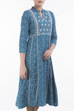 Printed With Embroidered Women's Ethnic Top