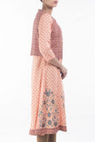 Printed With Embroidered Women's Ethnic Top