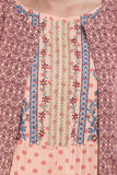 Printed With Embroidered Women's Ethnic Top