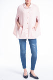 Front Button Cape Coat