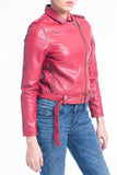 PU Leather Biker Jacket