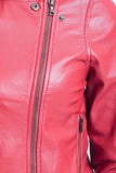 PU Leather Biker Jacket