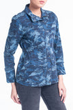Elastic Waist Camo Jacket