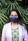 Sequin Fashion Denim Mask