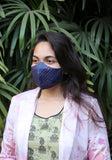 Sequin Fashion Denim Mask