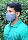 Denim Fashion Zodiac Mask