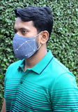 Denim Fashion Zodiac Mask