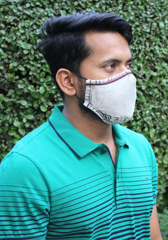 Super Bleach Denim Mask