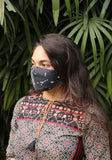 Bleach Spotted Denim Mask