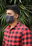 Bleach Spotted Denim Mask
