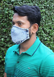 Towel Bleach Denim Mask