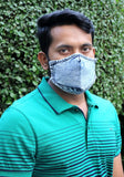 Towel Bleach Denim Mask