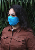Printed Knit Fashion Mask
