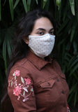 Printed Knit Fashion Mask