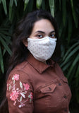 Printed Knit Fashion Mask