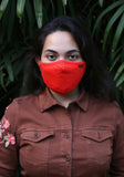 Printed Knit Fashion Mask